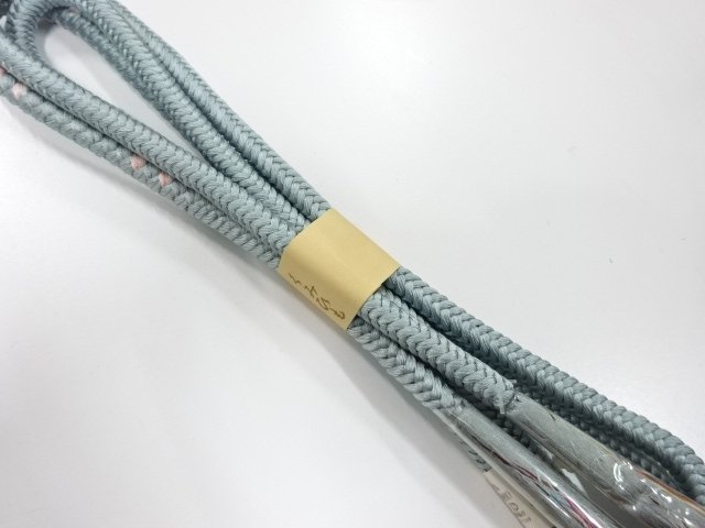 未使用品　正絹　手組帯締め